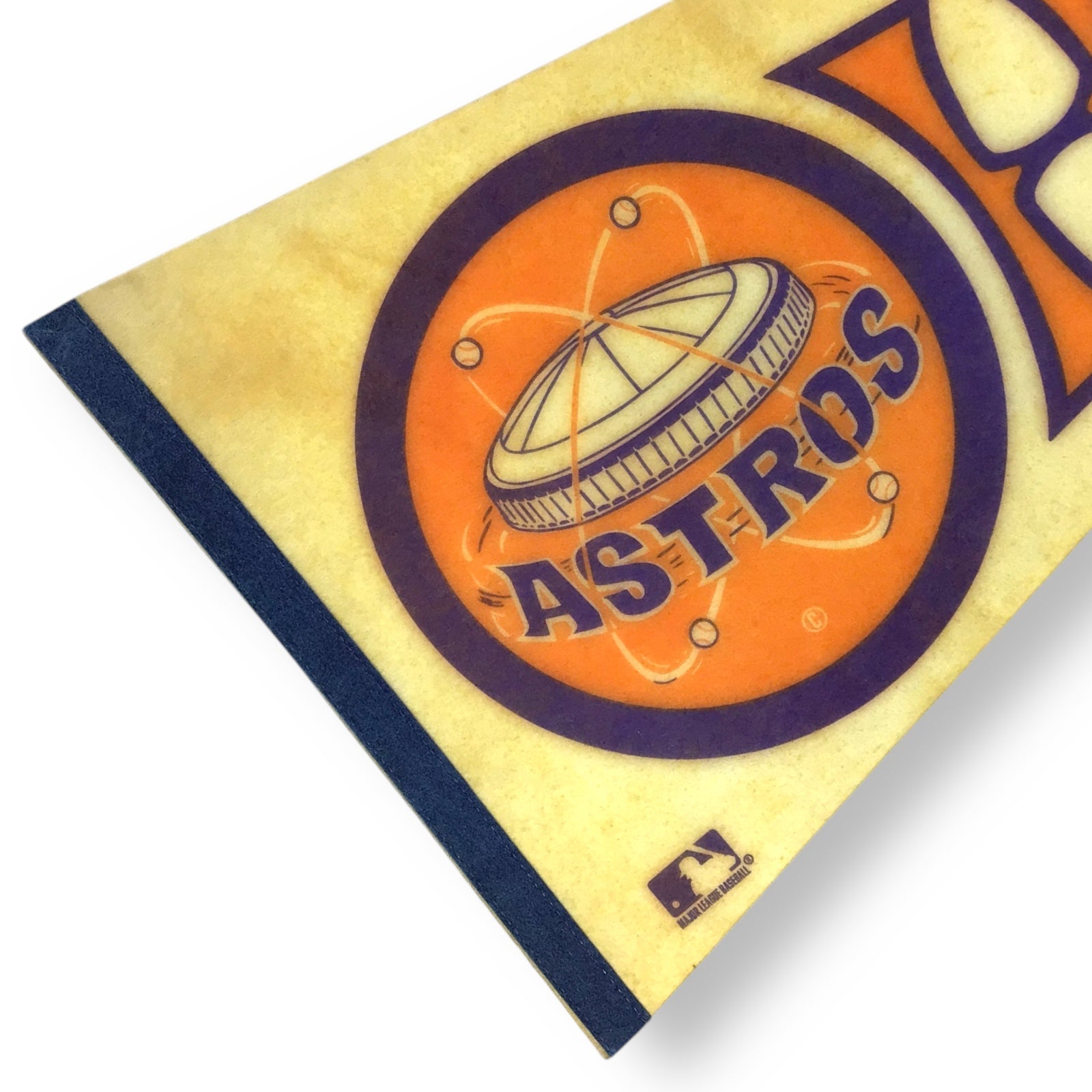 Vintage 1970s Houston Astros Wool Felt Pennant – 30" Early Logo