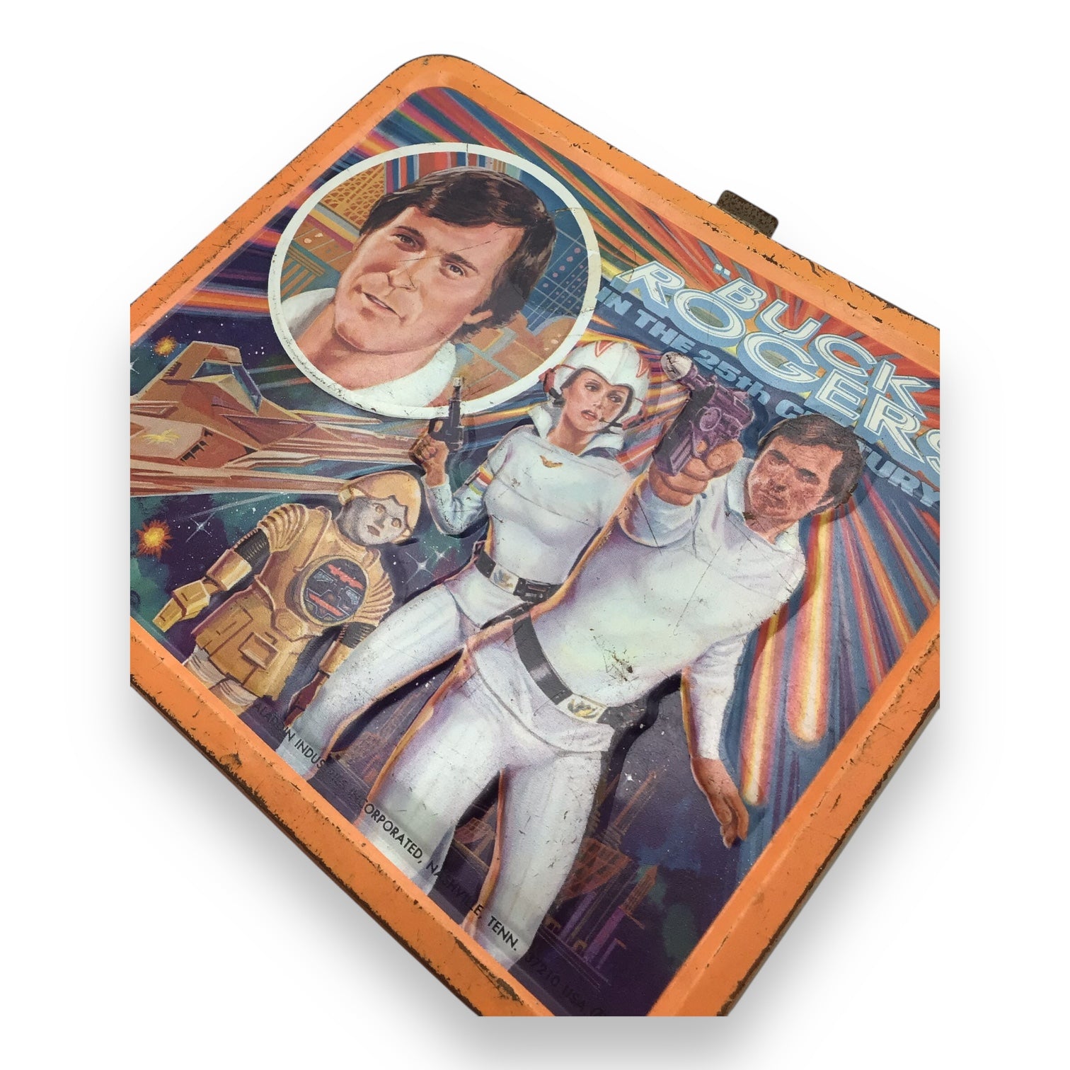 Vintage 1979 Buck Rogers in the 25th Century Metal Lunch Box