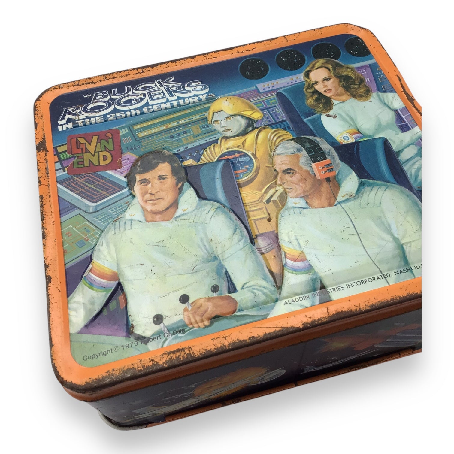 Vintage 1979 Buck Rogers in the 25th Century Metal Lunch Box