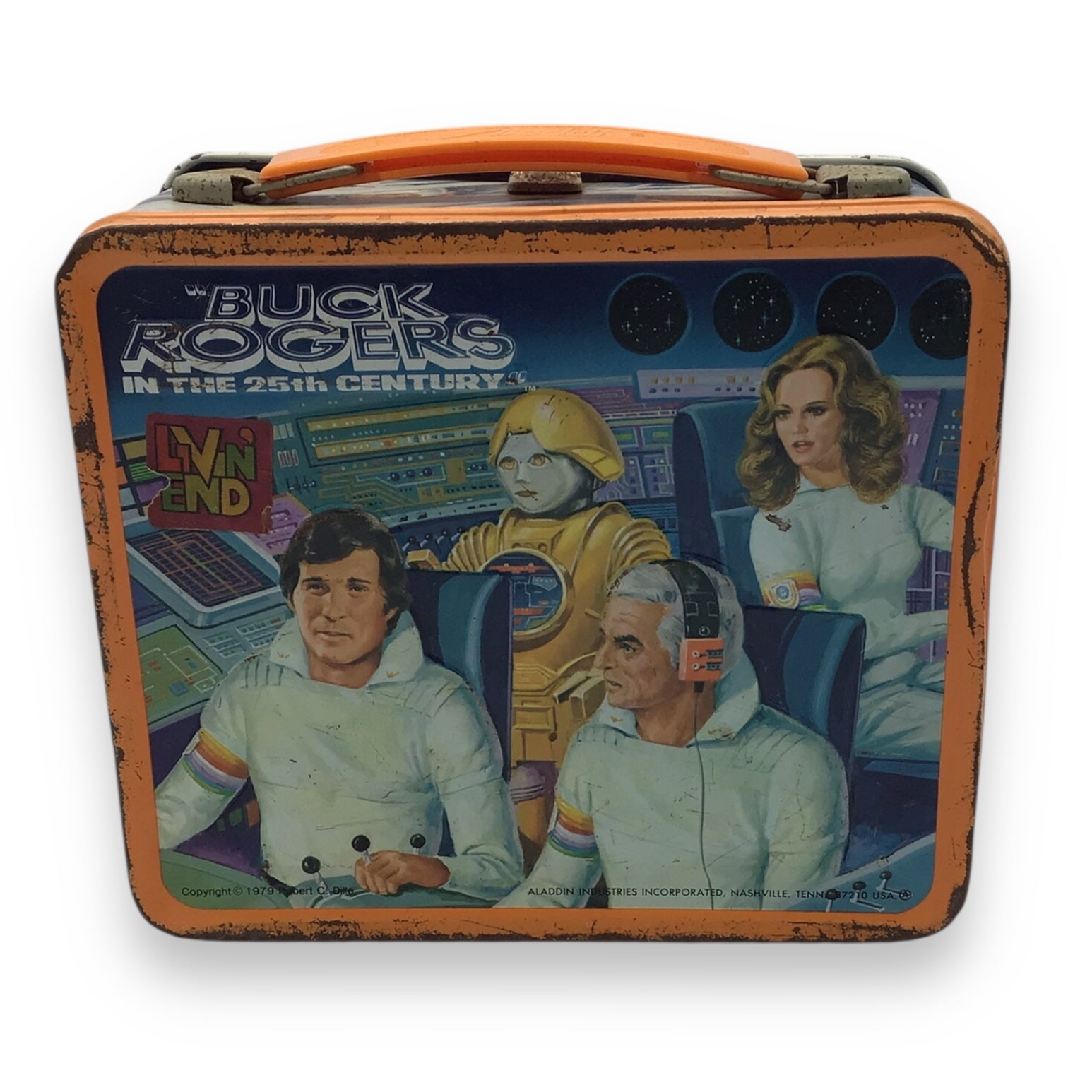 Vintage 1979 Buck Rogers in the 25th Century Metal Lunch Box