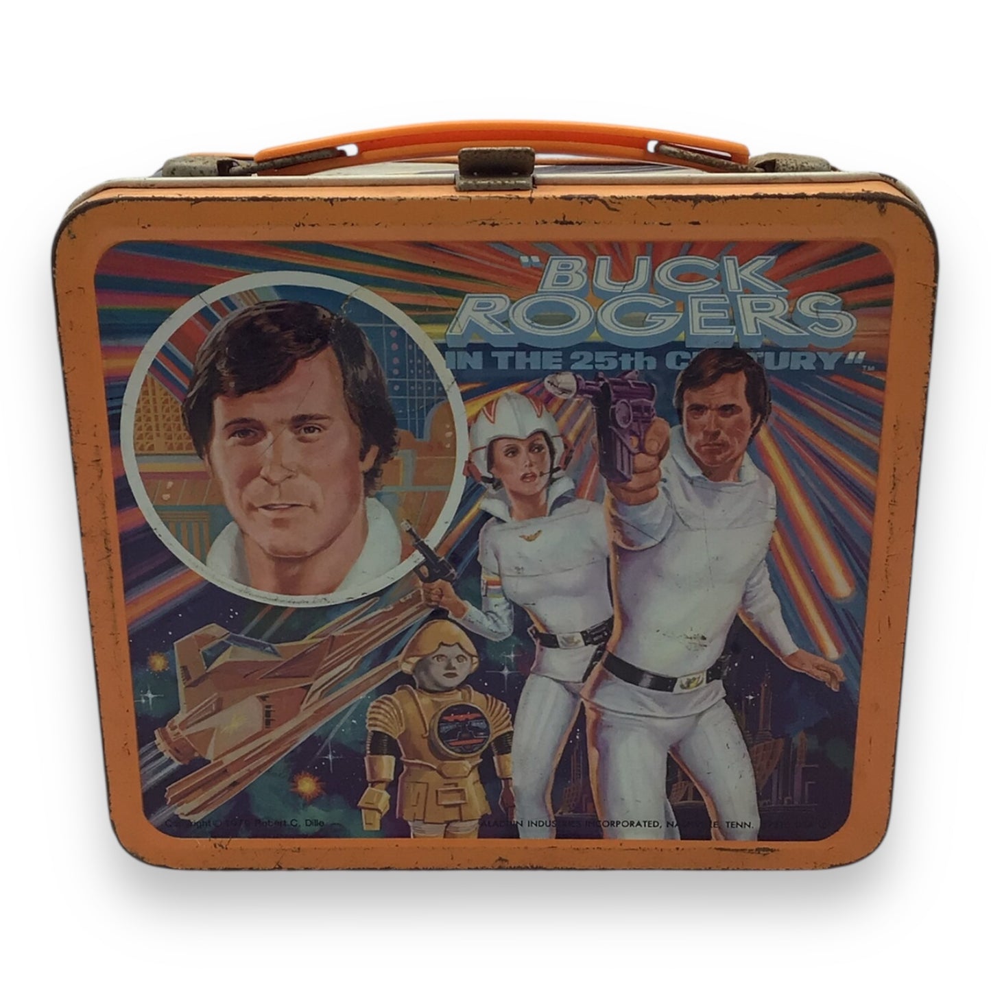Vintage 1979 Buck Rogers in the 25th Century Metal Lunch Box