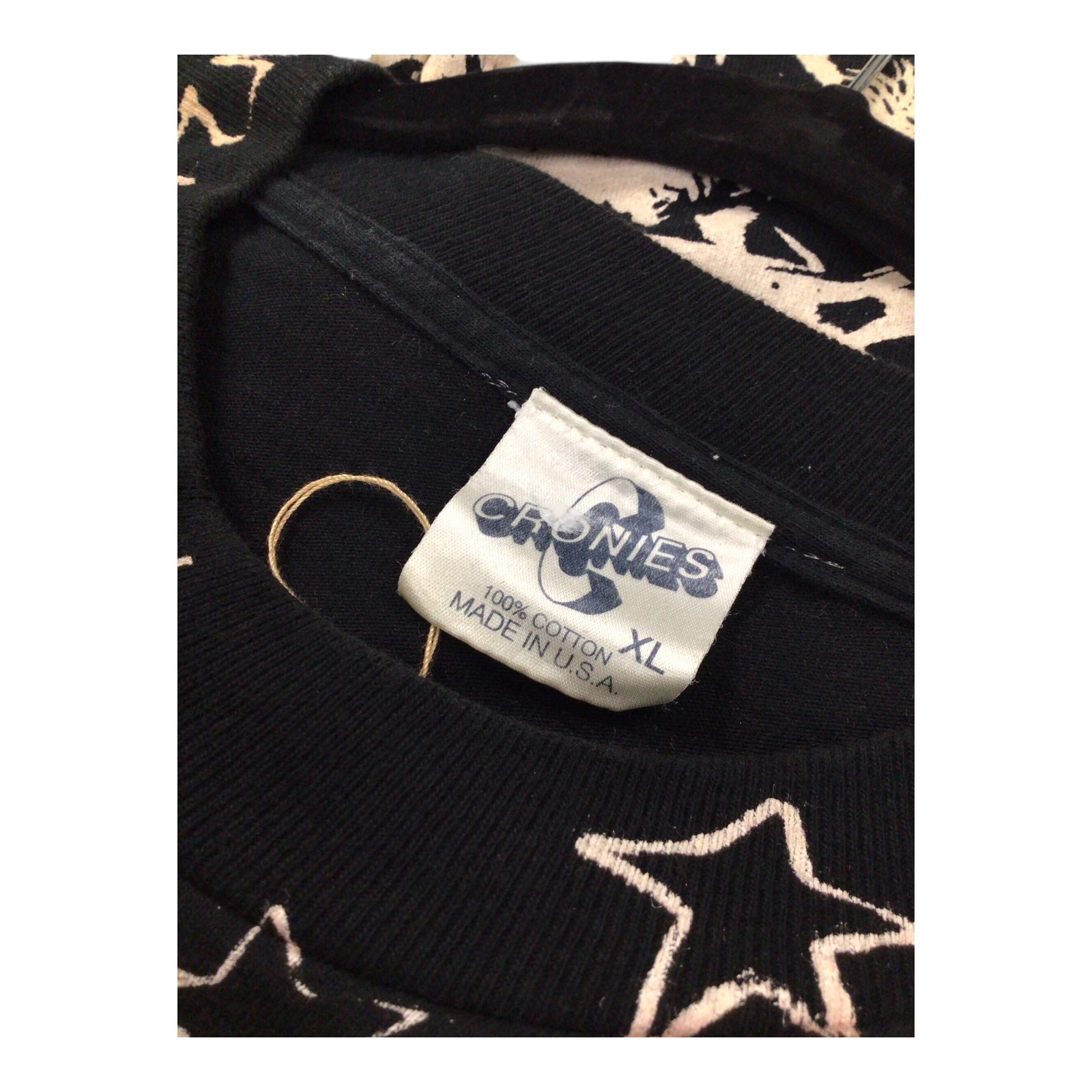 Vintage 1995 KISS Mega Marvel Comic Strip Design Band T-Shirt (Kiss Army Depot)