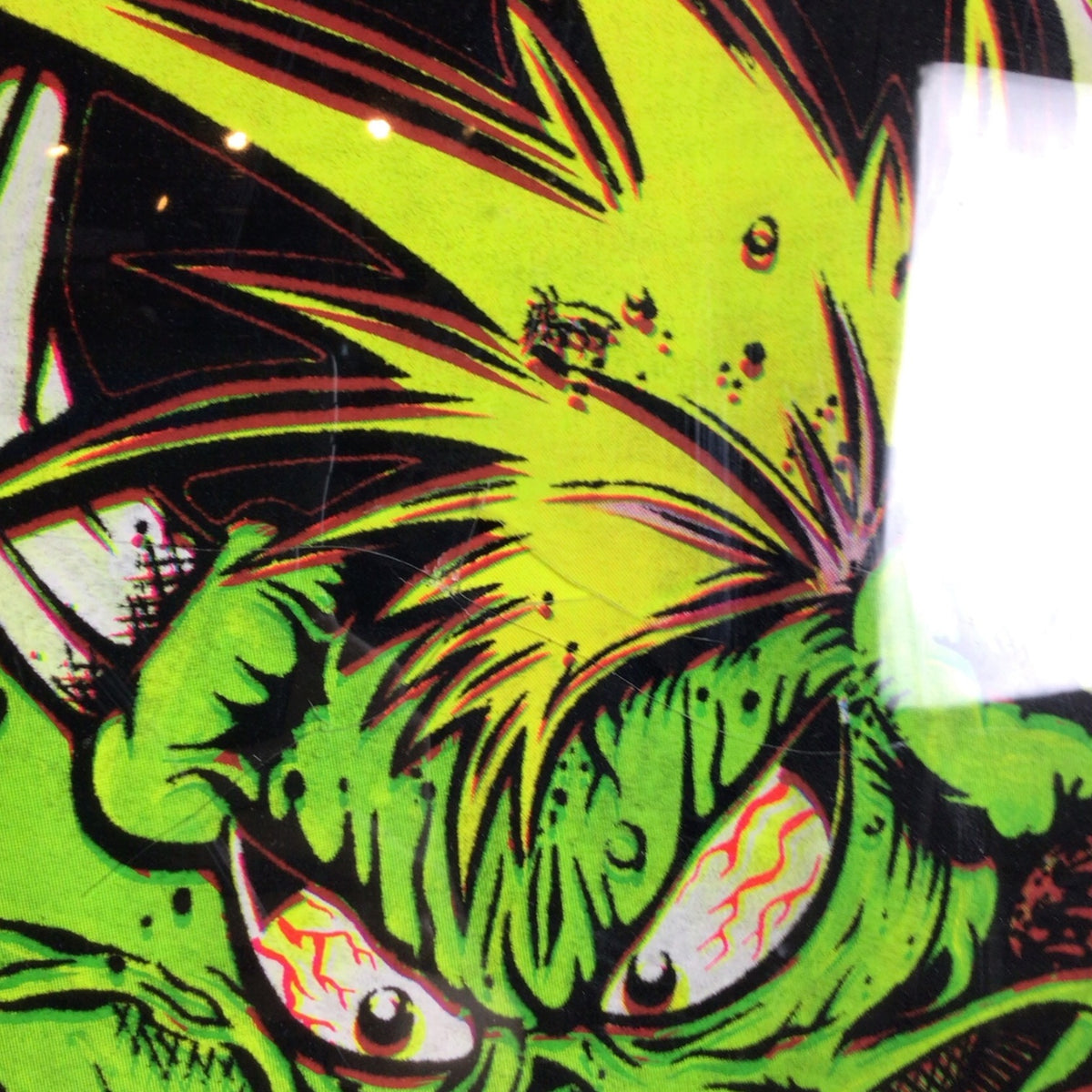 Vintage 1998 Metallica Gimme Fuel Velvet Blacklight Poster