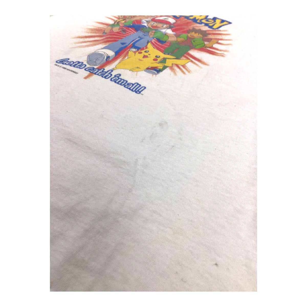 Vintage 1999 Pokémon T-Shirt – Size L Youth