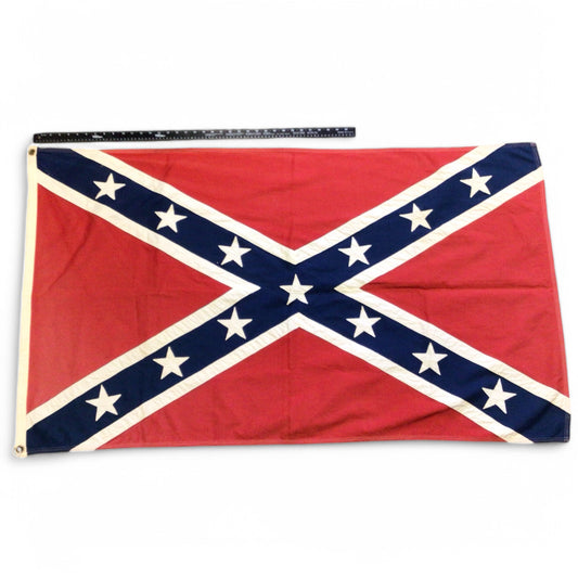 Vintage 20th Century Confederate Civil War Flag – Large Size