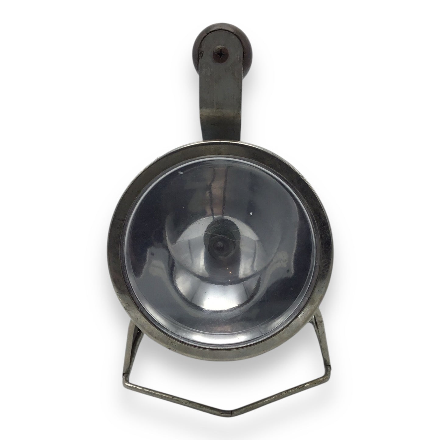 Vintage Blue Star Headlight & Lantern with Wooden Handle - Not Tested