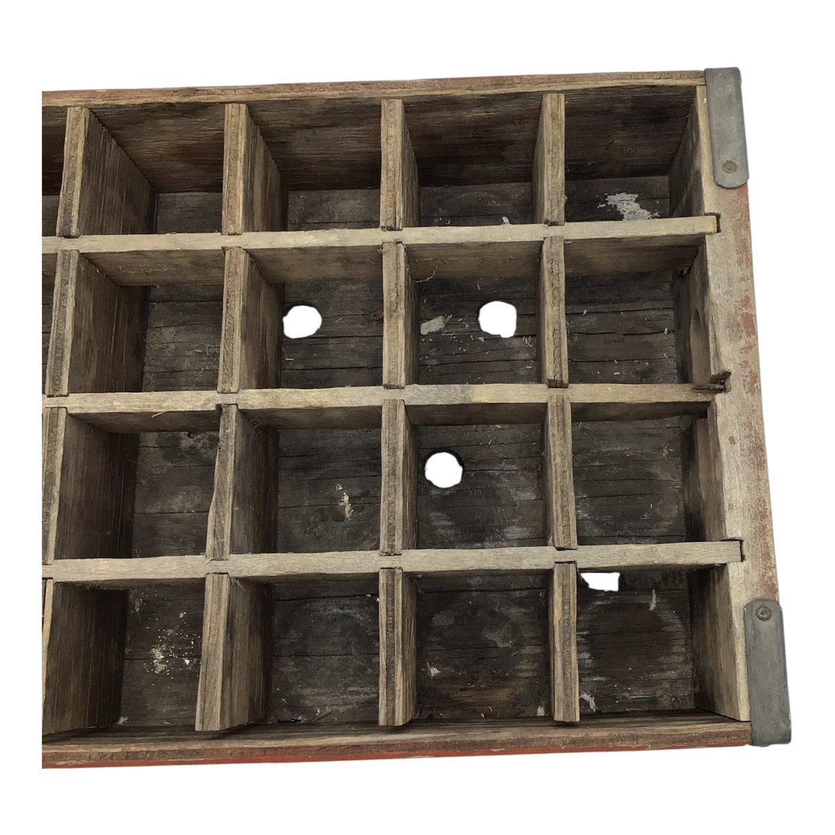 Vintage Coca-Cola Wooden 24 Bottle Delivery Crate