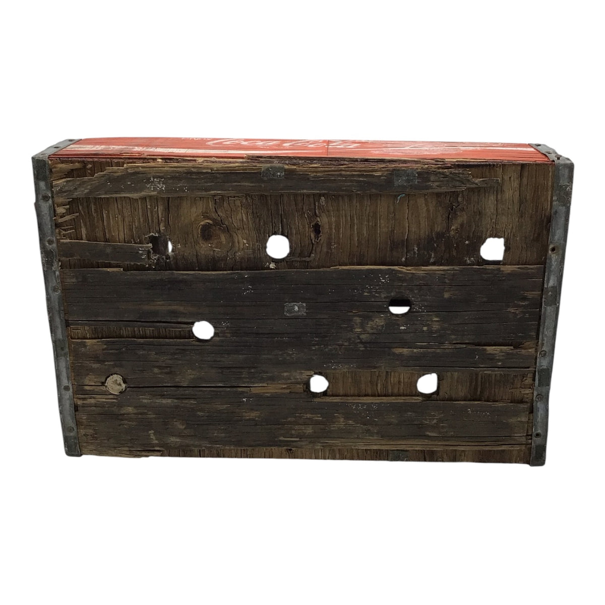 Vintage Coca-Cola Wooden 24 Bottle Delivery Crate