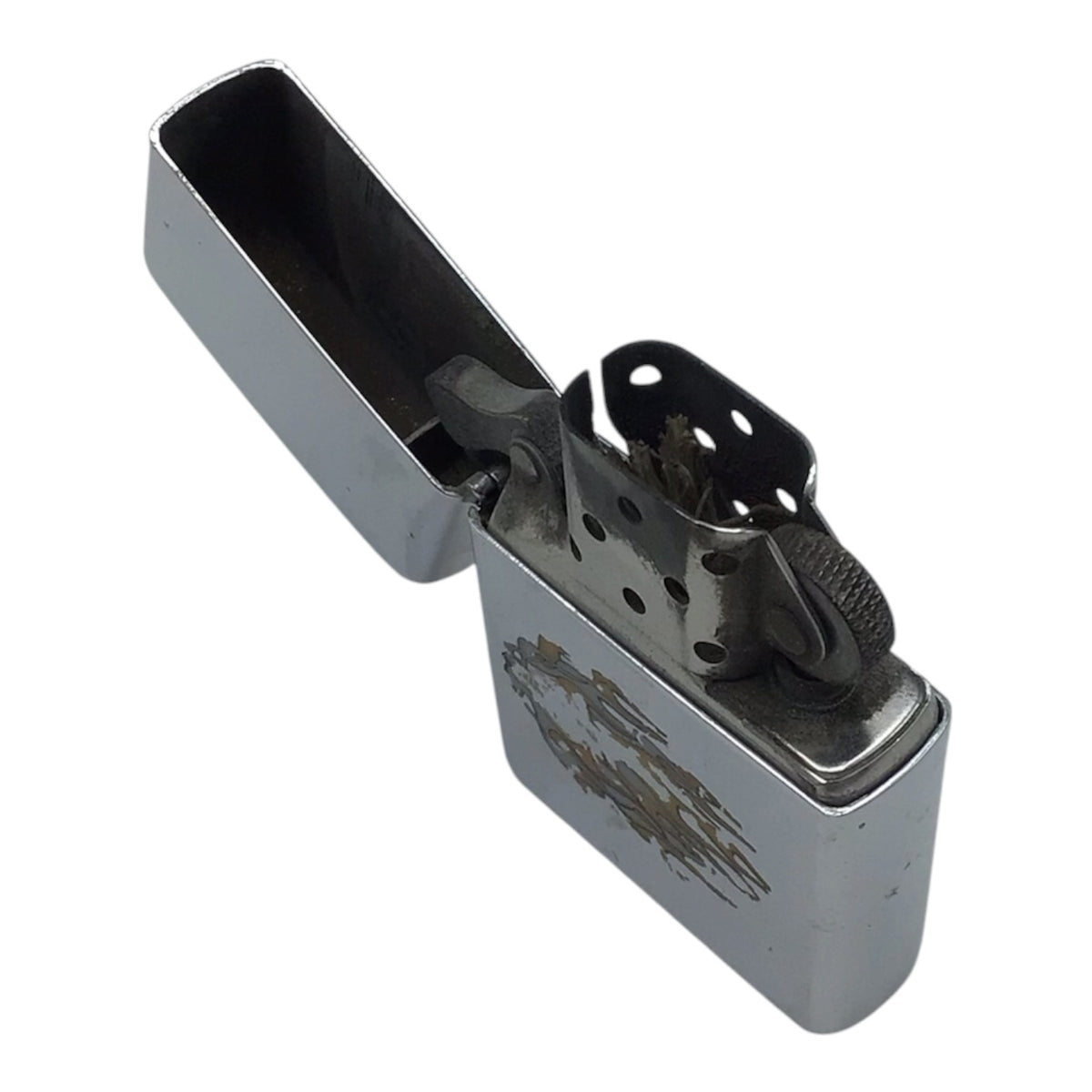 Vintage Harley-Davidson Zippo Lighter Flame Design