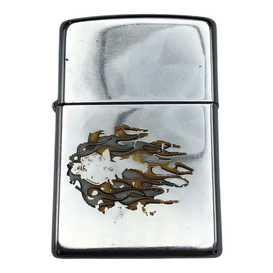 Vintage Harley-Davidson Zippo Lighter Flame Design