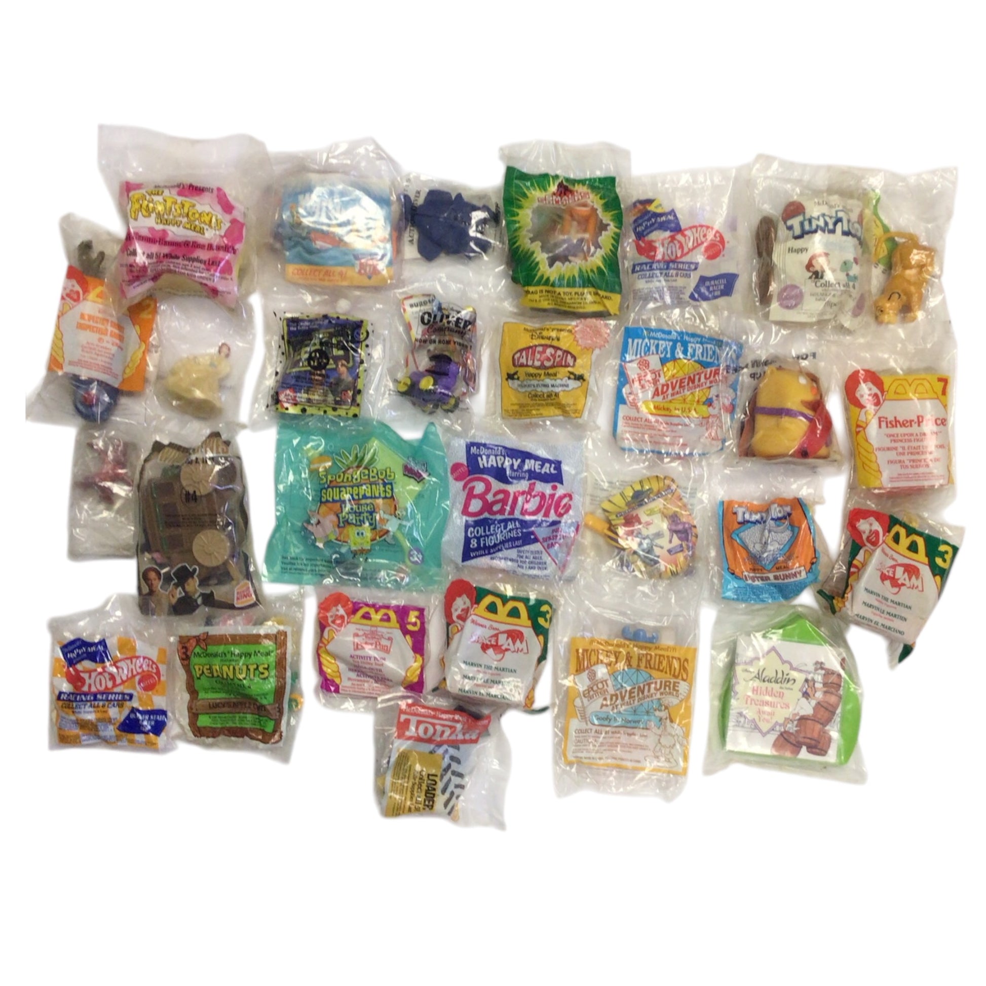 Vintage McDonald's & Burger King Toy Collection - Lot of 25+ Sealed Items