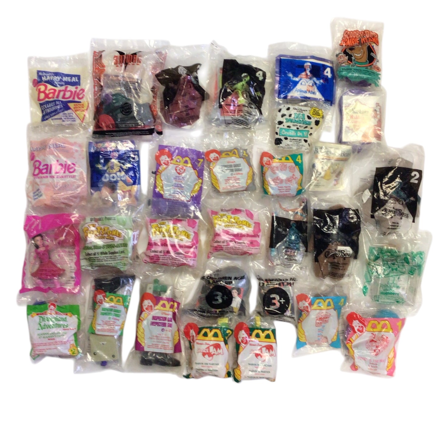 Vintage McDonald's & Burger King Toy Lot - Mixed Characters + Original Packaging