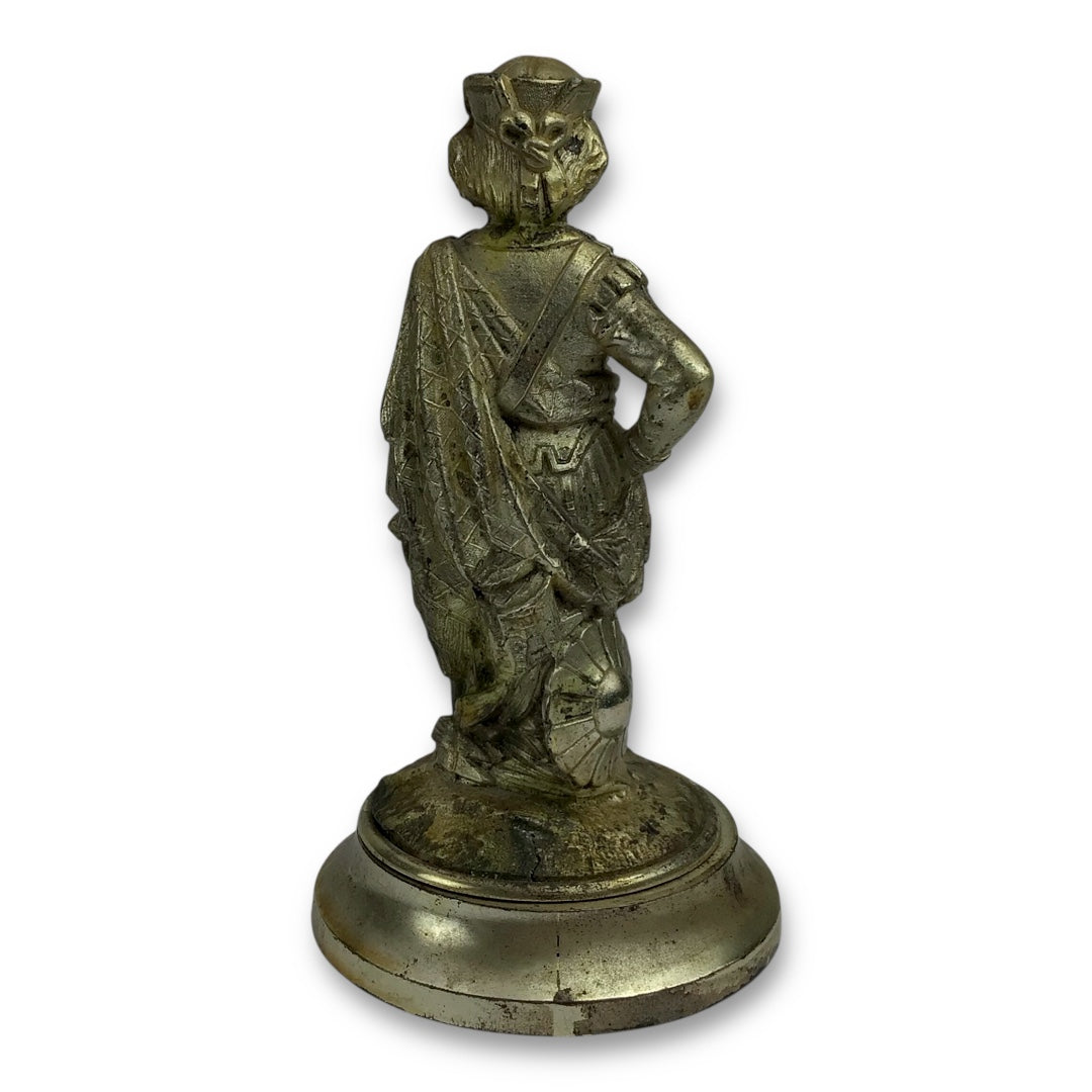 Vintage Metal Figurine of Bonnie Prince Charlie - Scottish Icon
