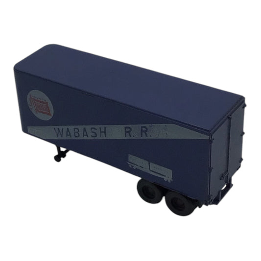 Vintage Plastic Wabash R.R. Semi Trailer