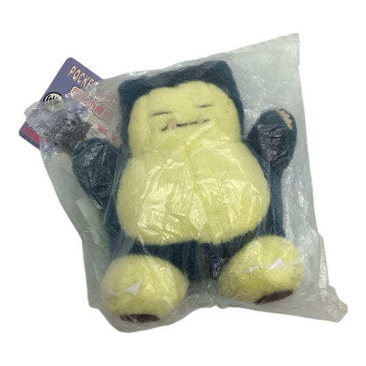 Vintage TOMY Snorlax Pokemon Plush in Original Poly Bag / Tag