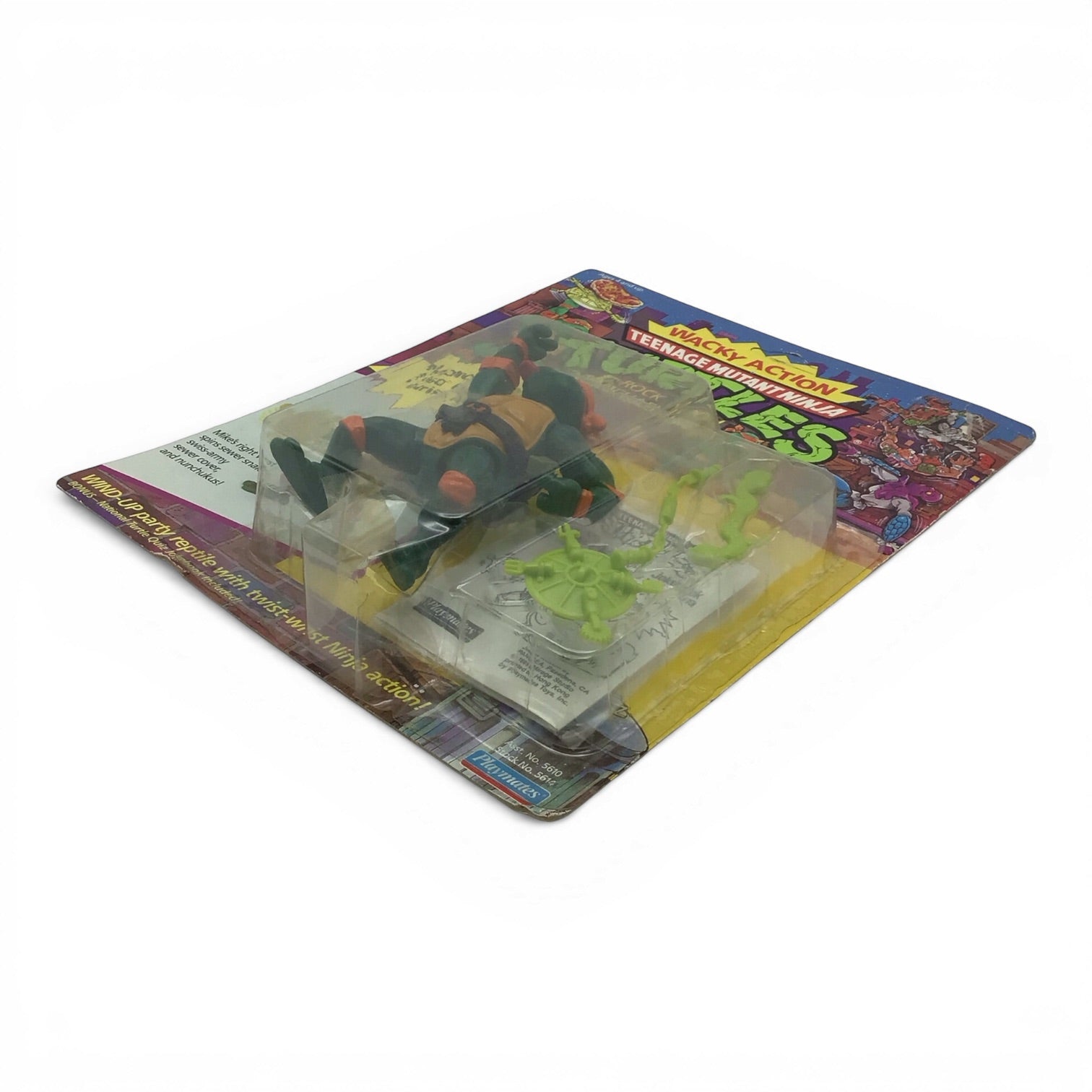 Vintage Teenage Mutant Ninja Turtles Rock n Roll Michaelangelo Action Figure 1989