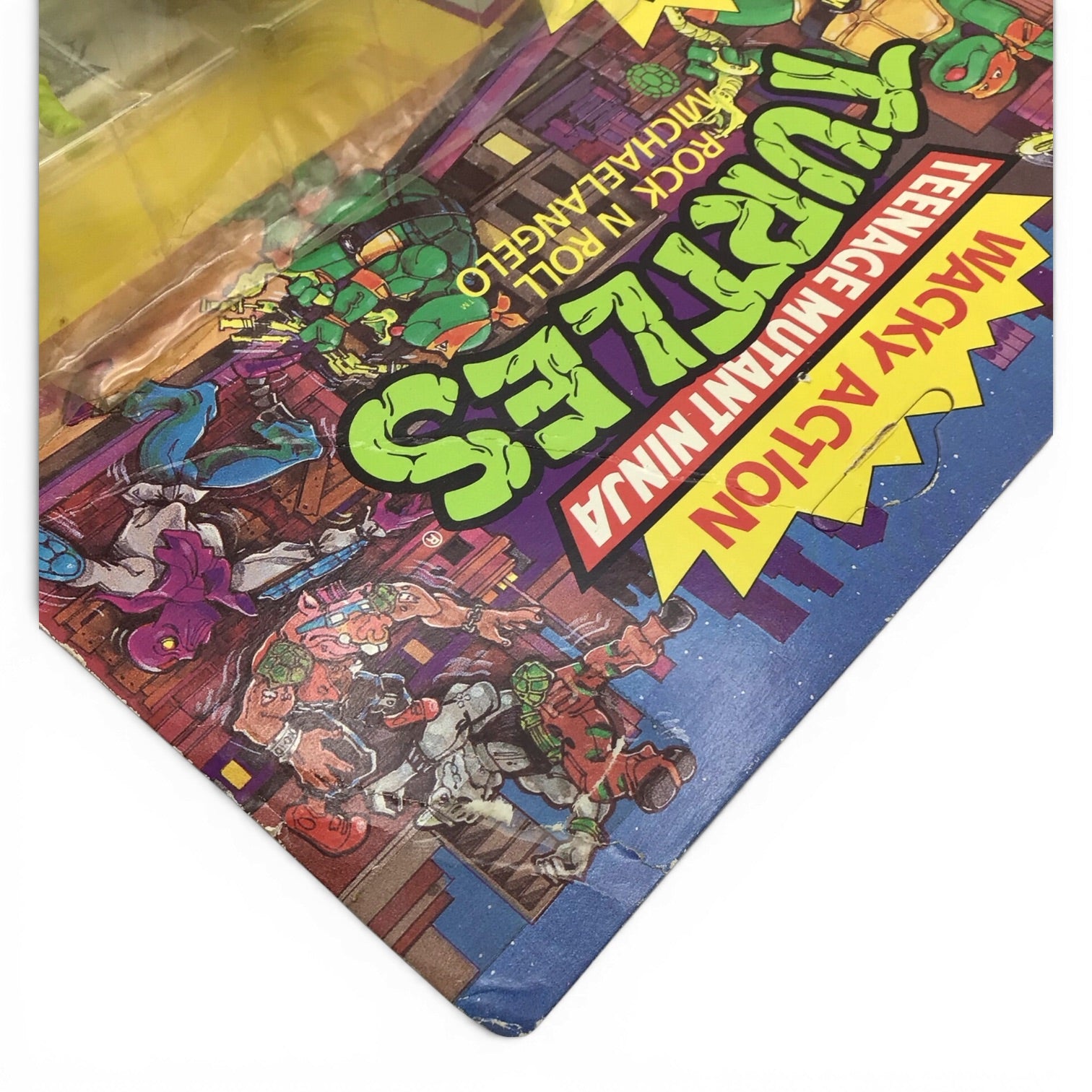 Vintage Teenage Mutant Ninja Turtles Rock n Roll Michaelangelo Action Figure 1989