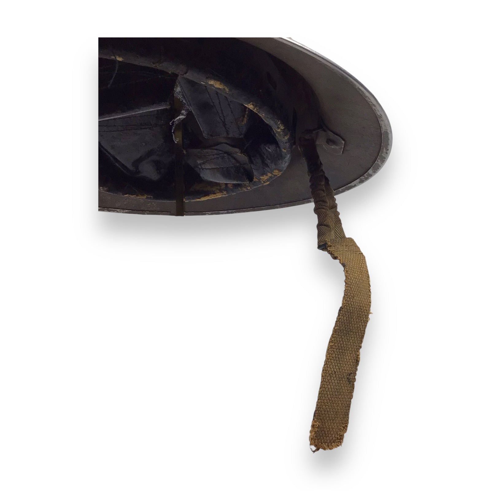 Vintage U.S. M1917A1 “Kelly” Helmet – WWII Era with Partial Liner