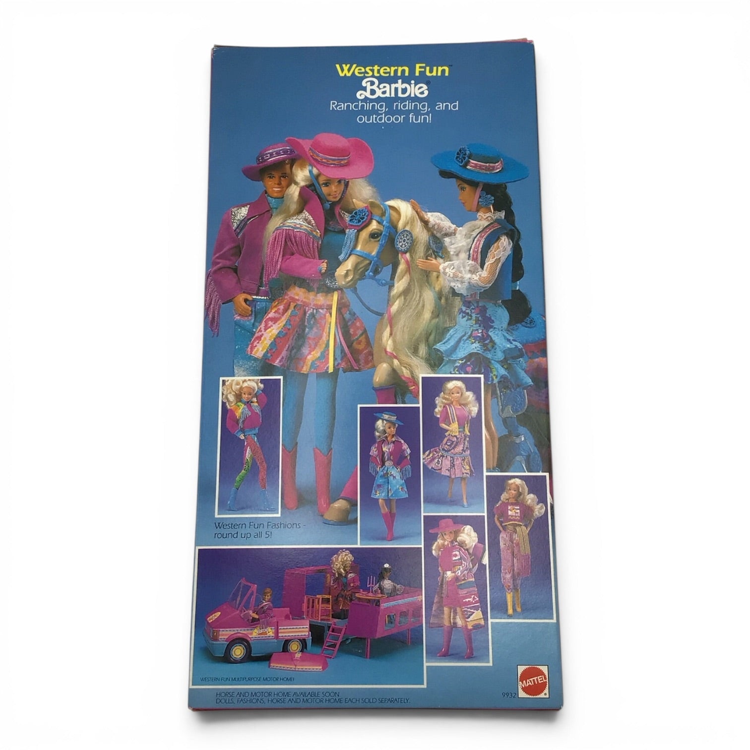 Vintage Western Fun Barbie (1989) - Mattel