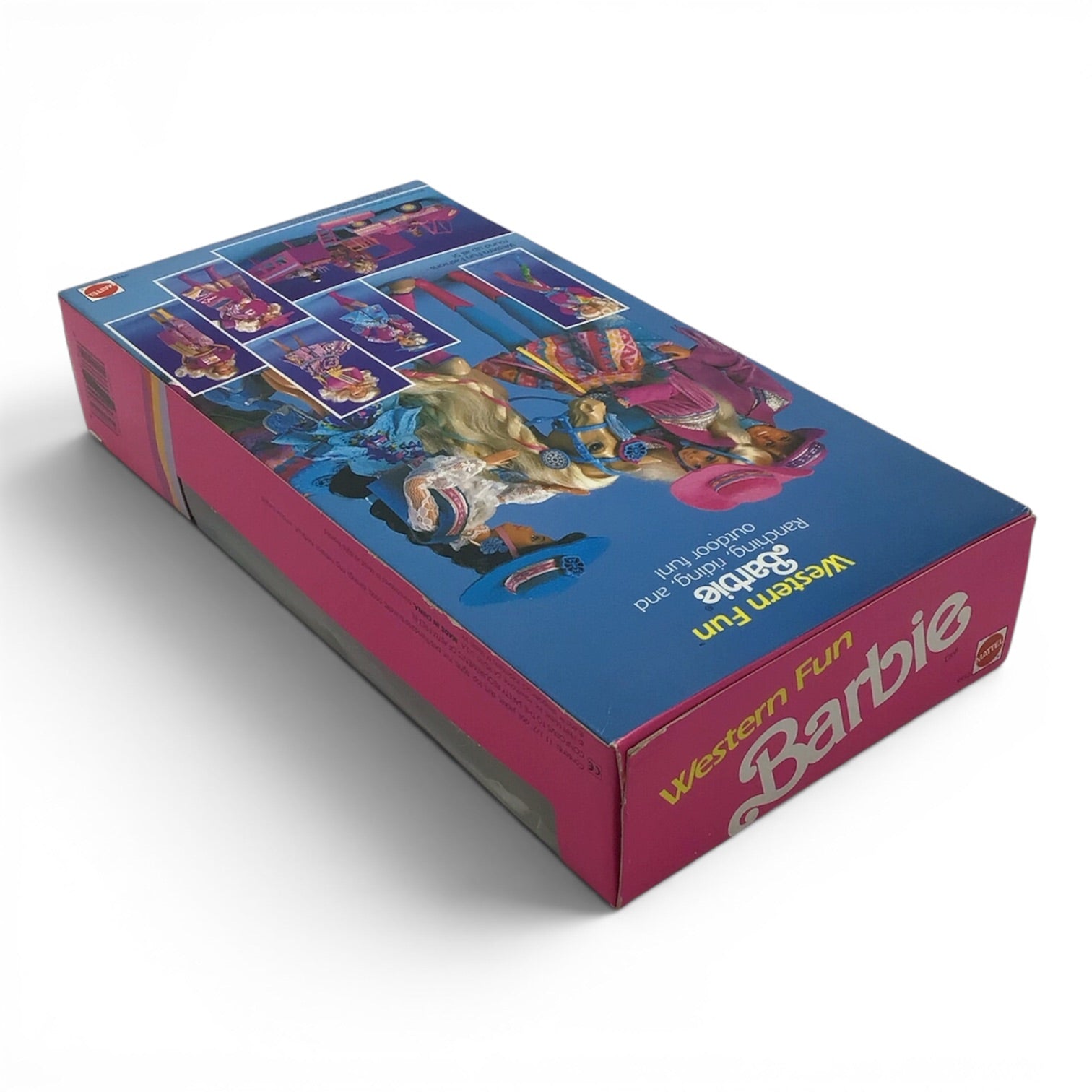 Vintage Western Fun Barbie (1989) - Mattel
