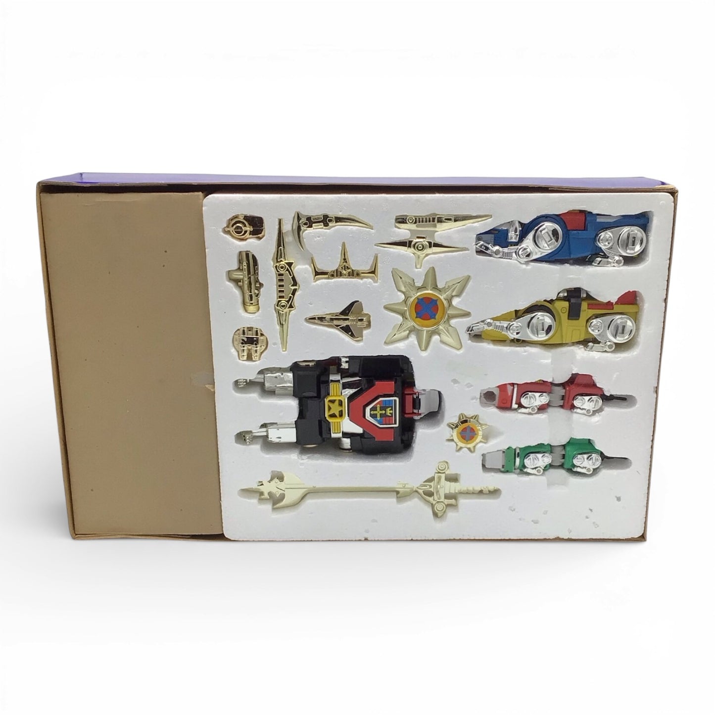 Voltron Defenders of the Universe 5 Lions Set with Box 1997