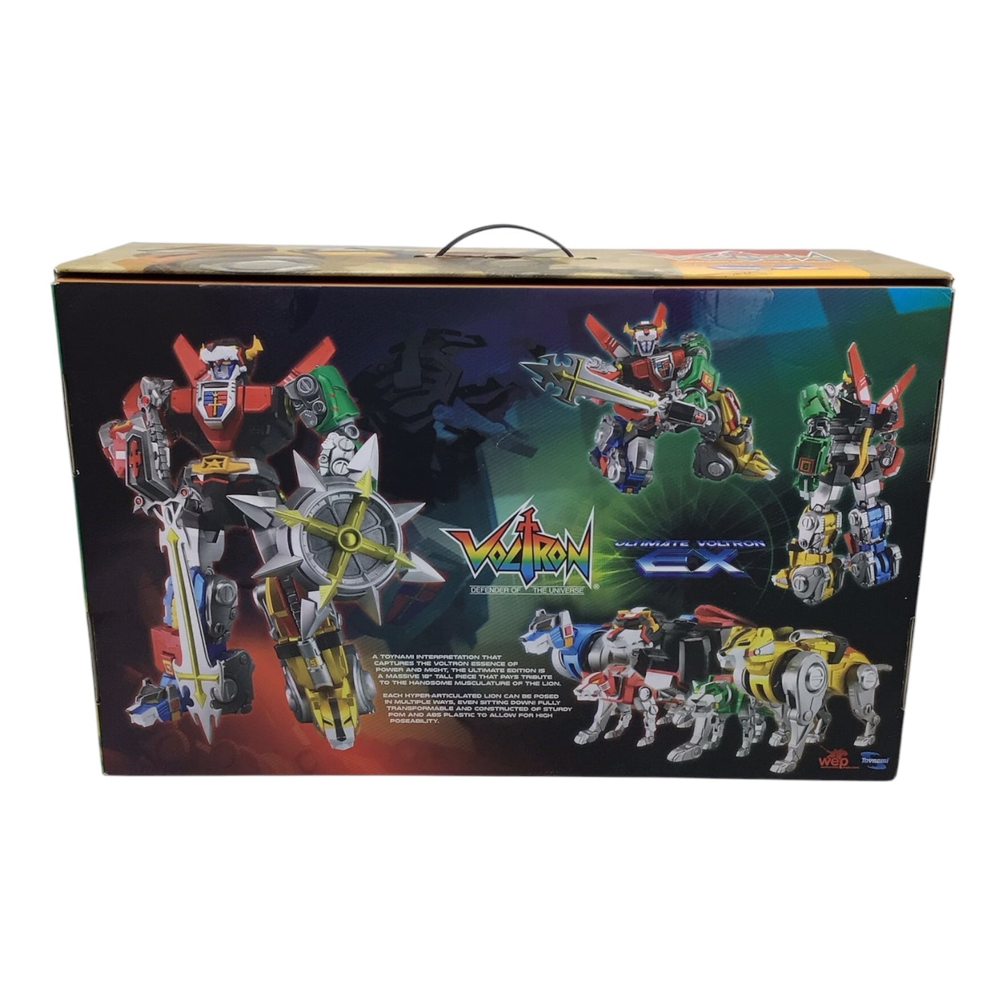 Voltron Defenders of the Universe Ultimate Voltron EX