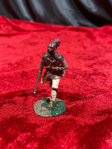 W Britain Clash of Empires 1607 Eastern Woodland Indian Running with Musket No.1