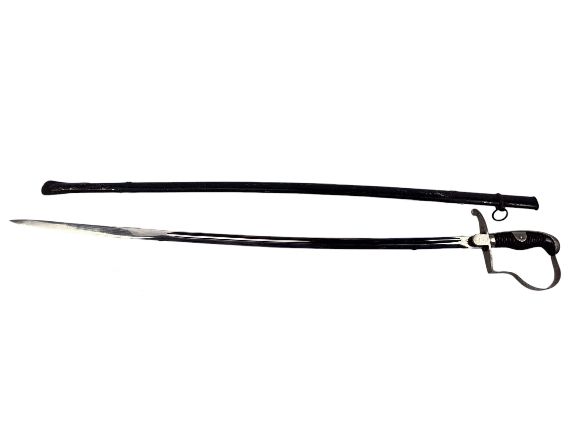 WW1 German Artillery Officer's Sword & Scabbard, ca. 1914