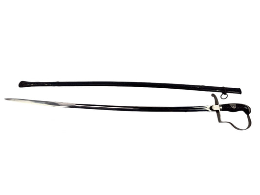 WW1 German Artillery Officer's Sword & Scabbard, ca. 1914