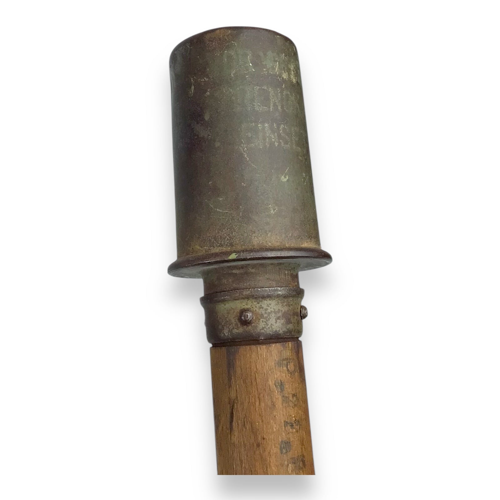 WW1 German 'Potato Masher' Grenade – Rare, Intact with Markings