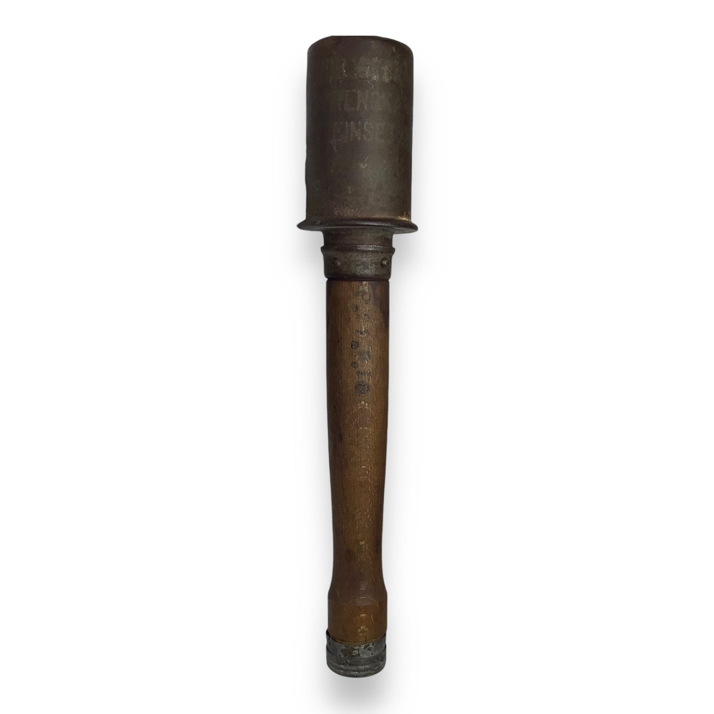 WW1 German 'Potato Masher' Grenade – Rare, Intact with Markings