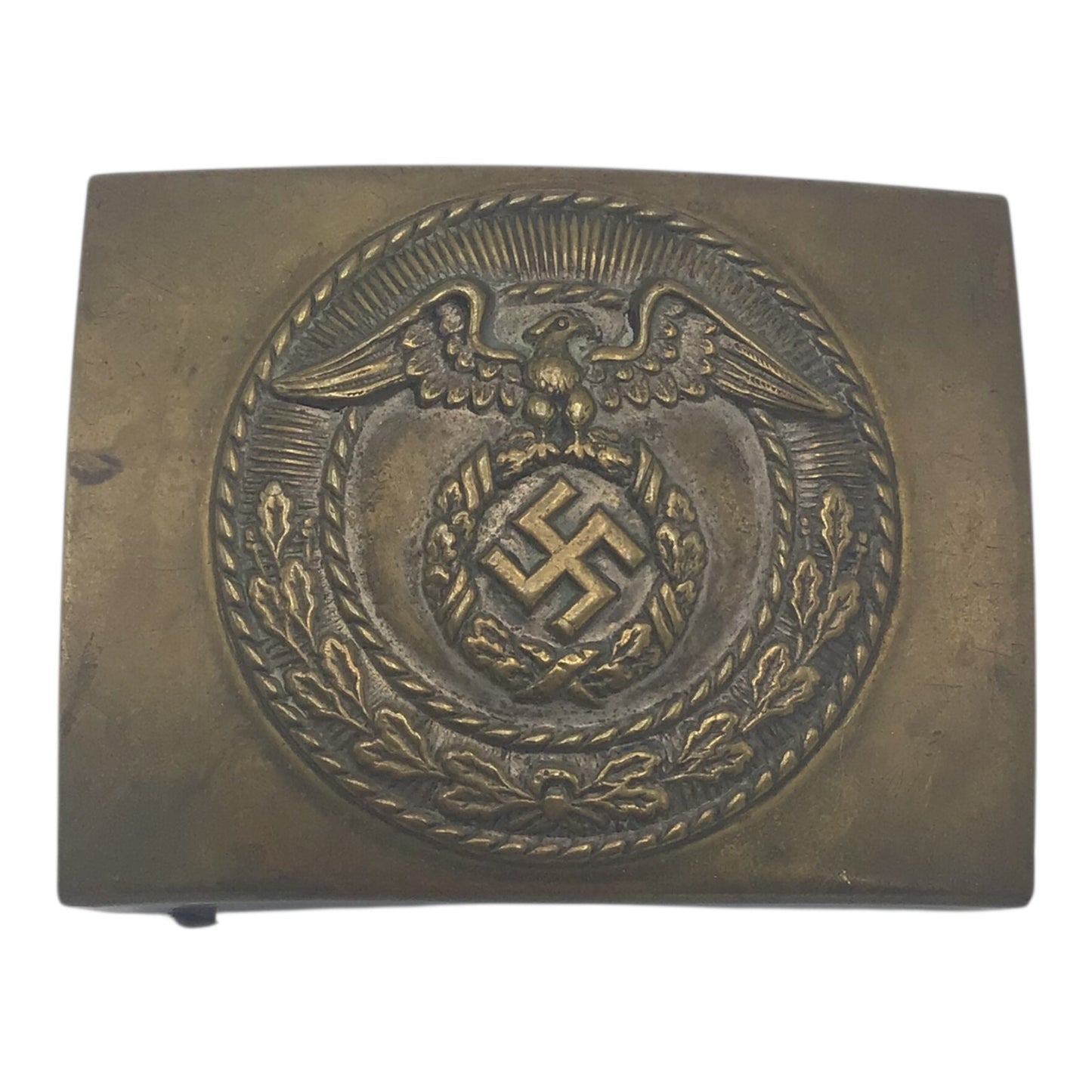 WW2 Early War German SA Brass Belt Buckle