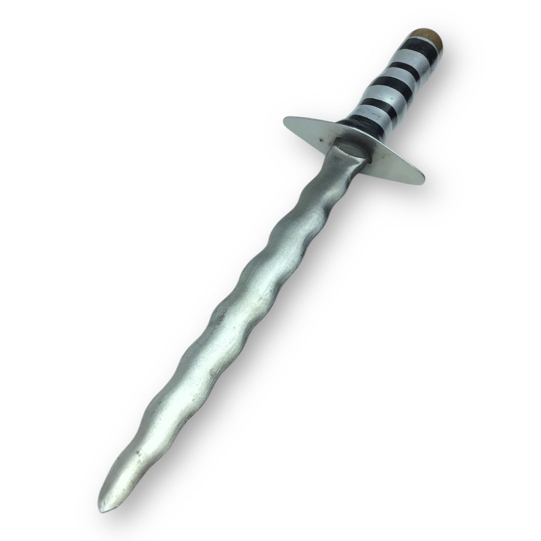 WW2 Fighting Knife with Kris-Style Blade Possible Pacific Theater (Philippines Made)