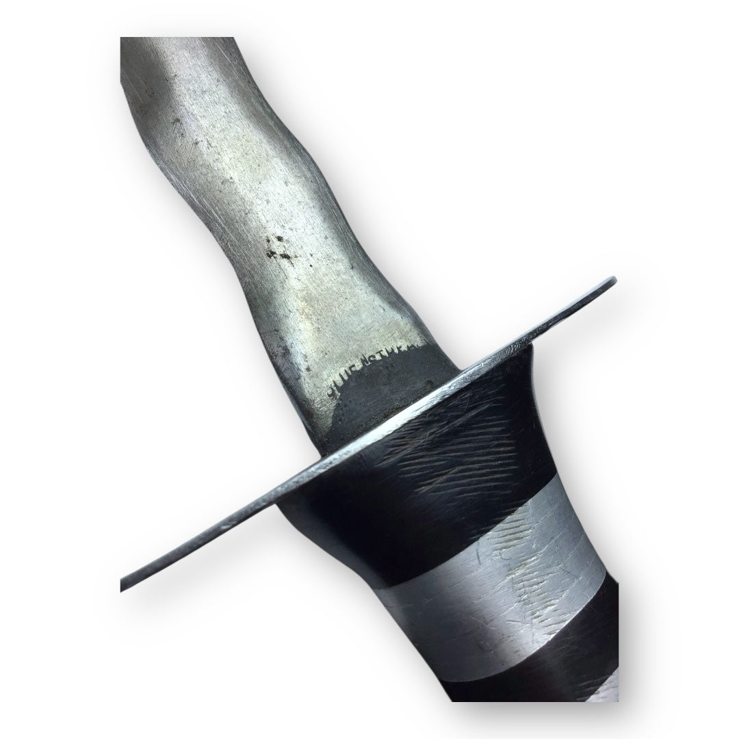 WW2 Fighting Knife with Kris-Style Blade Possible Pacific Theater (Philippines Made)