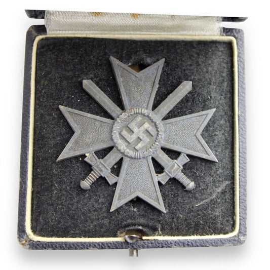 WW2 German Merit Cross (KVK1) - Steinhauer & Lück Cased