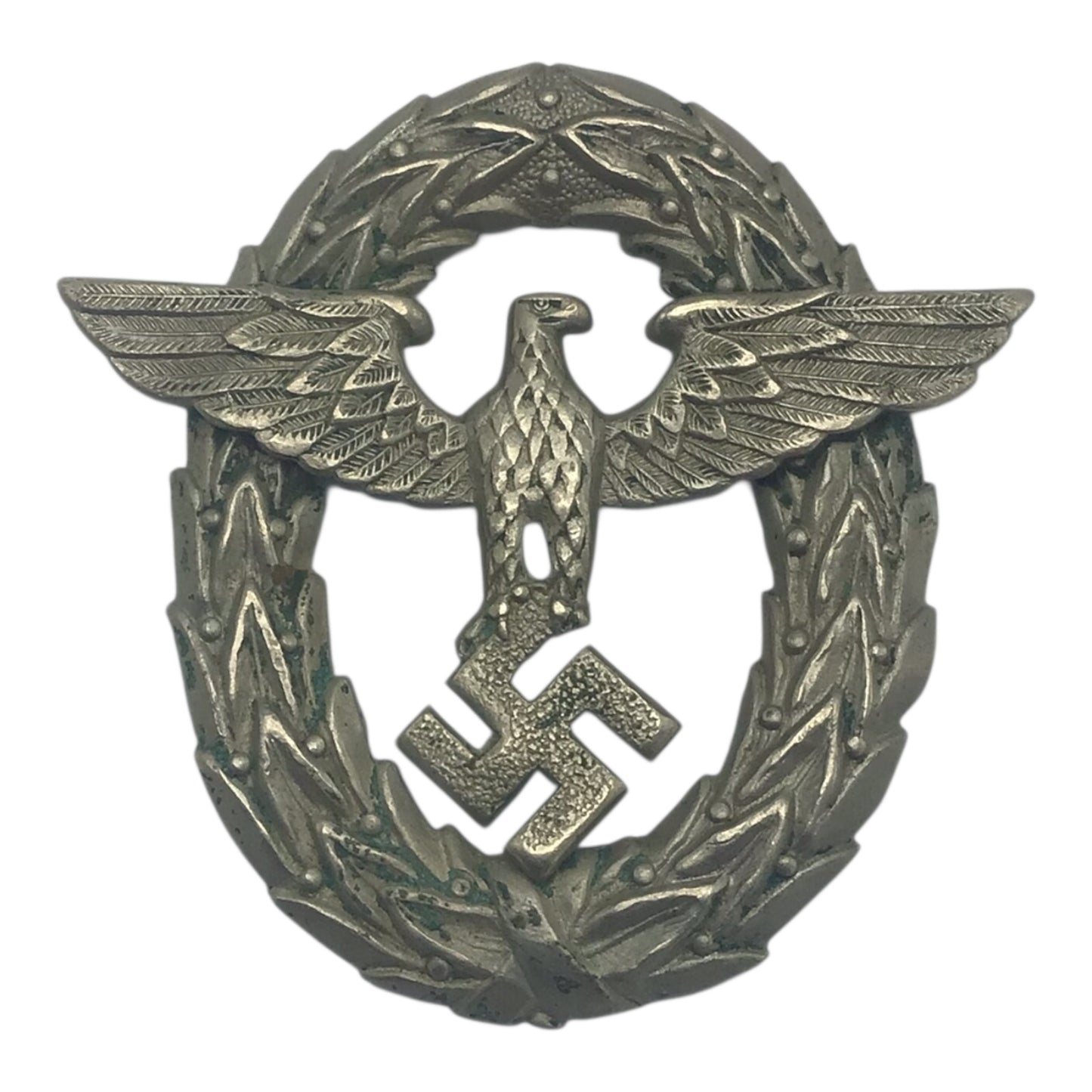 WW2 German Police Visor Cap Eagle 1st Pattern