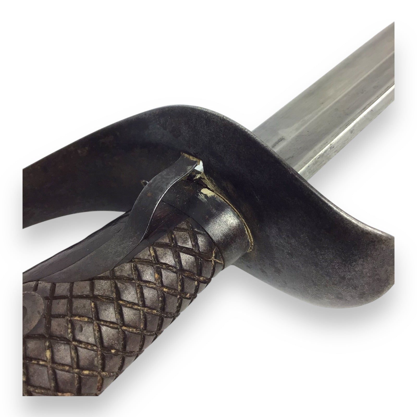 WW2 Japanese Type 32 Cavalry Sword & Scabbard - Numbered Blade and Sheath
