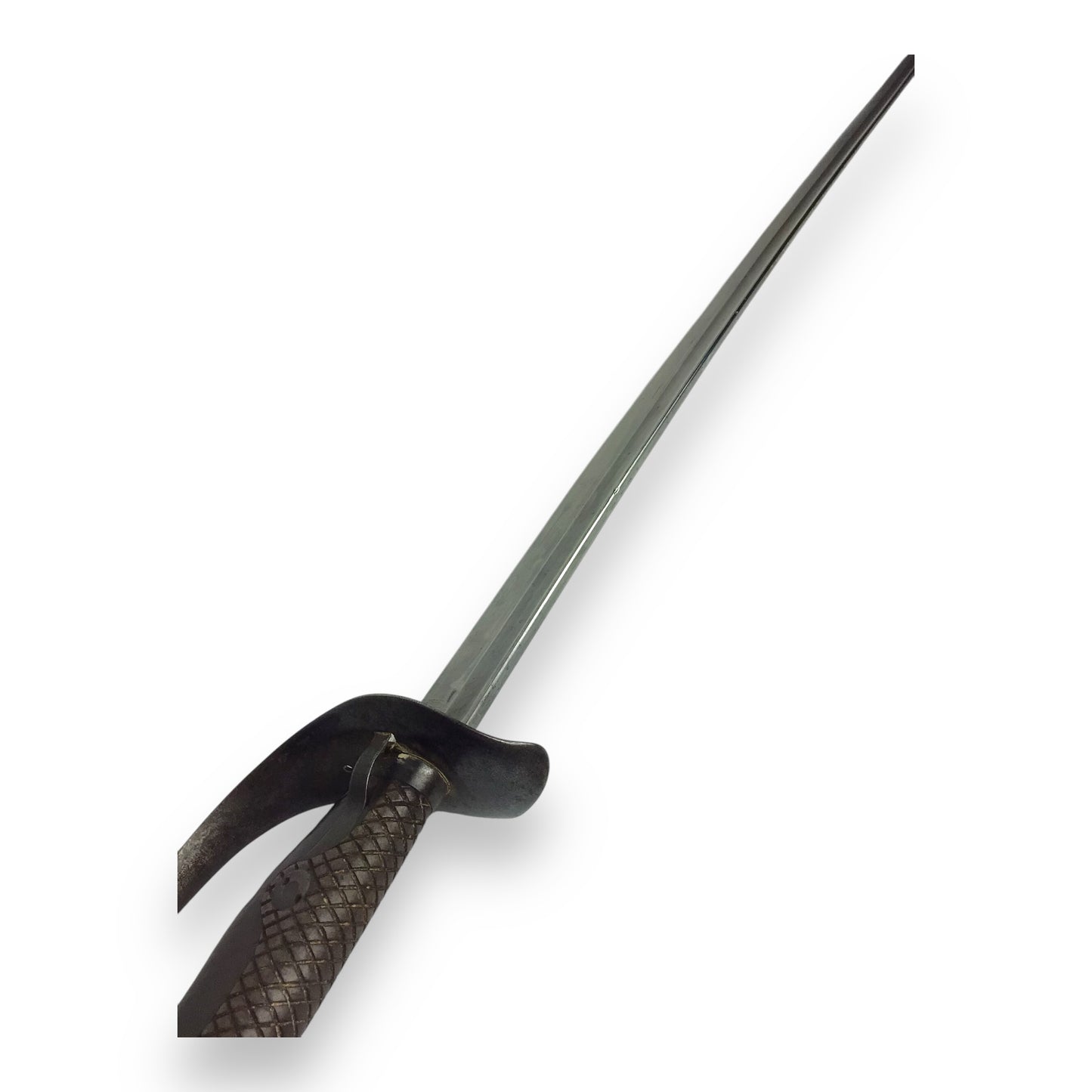 WW2 Japanese Type 32 Cavalry Sword & Scabbard - Numbered Blade and Sheath