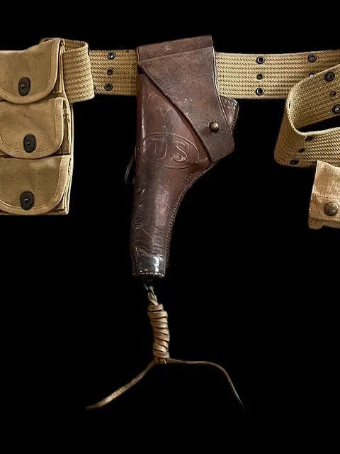 WWI US Army Officer / NCO Pistol Rig Grouping