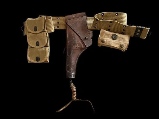 WWI US Army Officer / NCO Pistol Rig Grouping