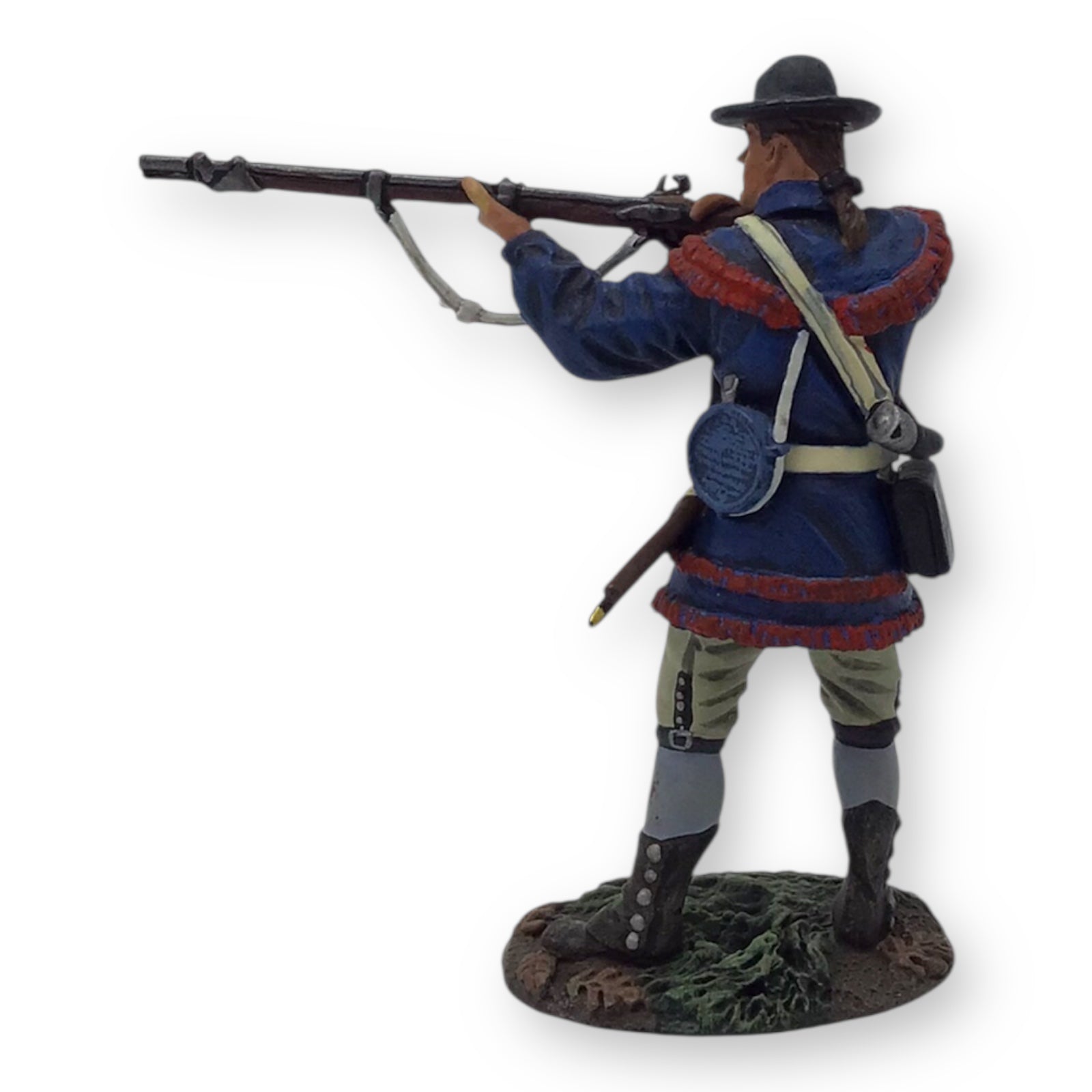 W. Britain 16043 Colonial Militia Standing Firing No.2 – 1:30 Scale Metal Figure
