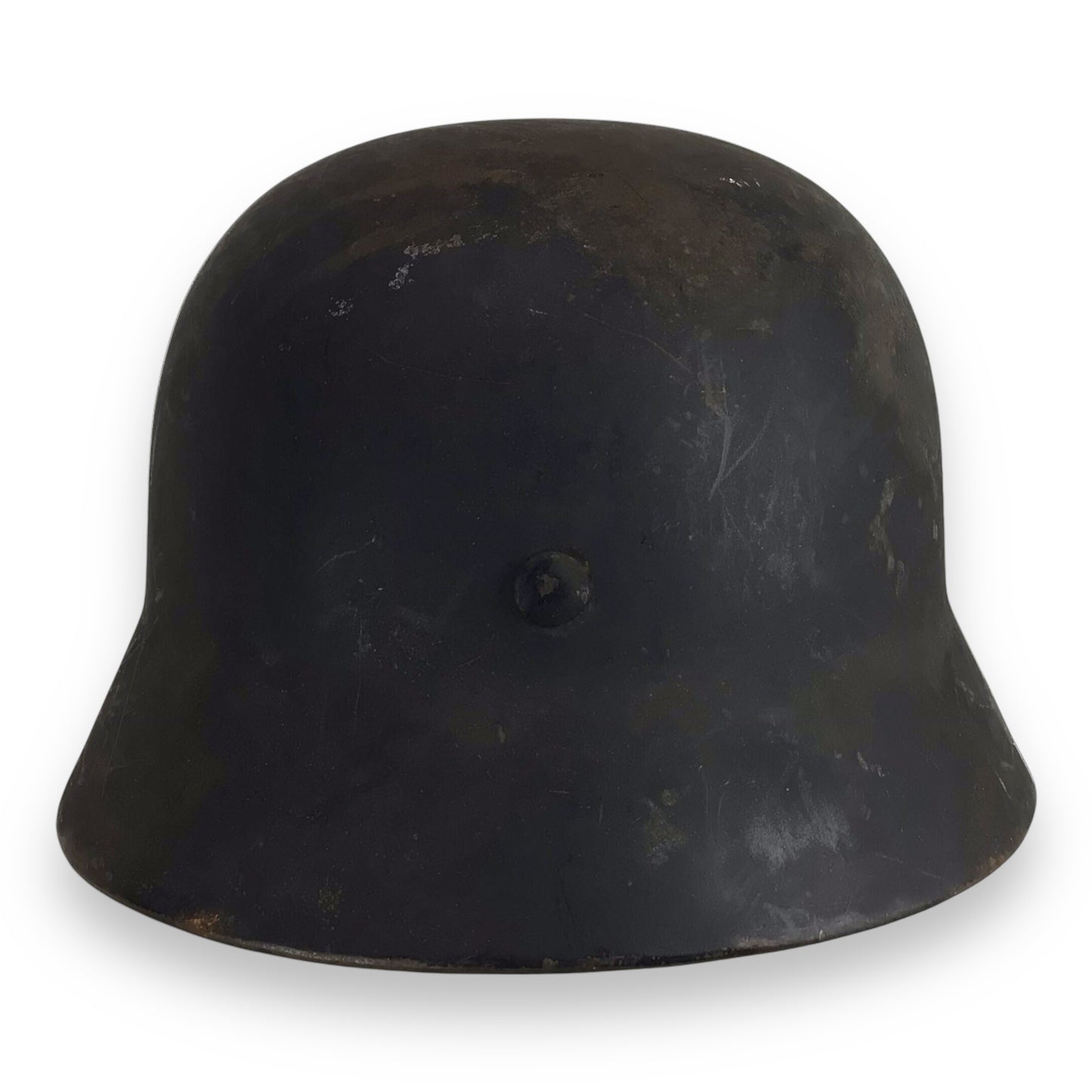 Waffen-SS Double Decal Helmet NAMED, M40 ET64 Lot 898, Size 56 | Decals Removed Intact Strap & Liner