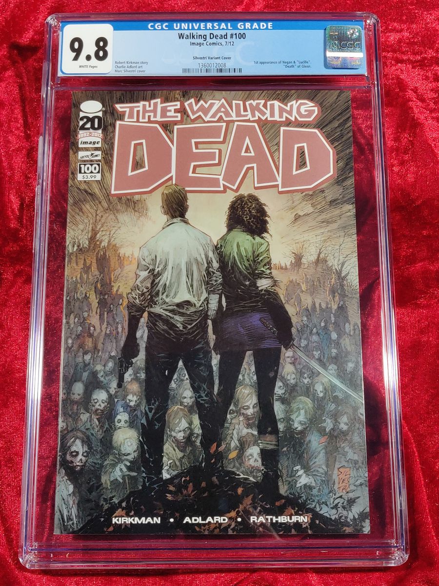 Walking Dead #100 Graded CGC 9.8 1st Negan Appearance