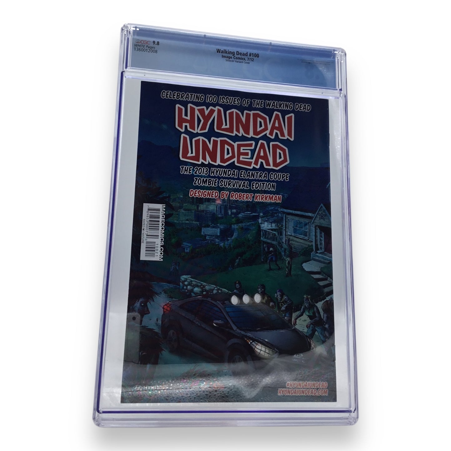 Walking Dead #100 Graded CGC 9.8 - Image Comics 2019