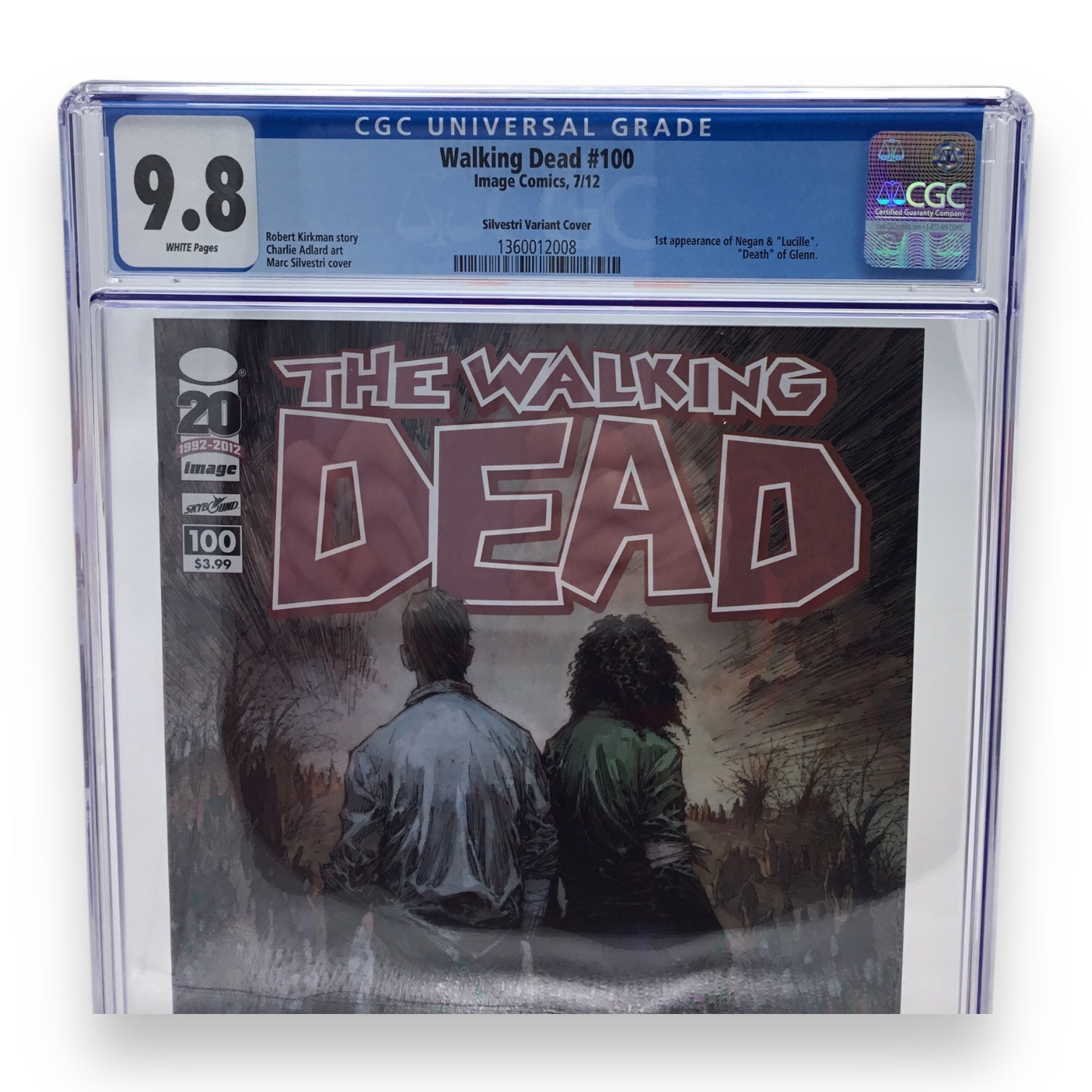 Walking Dead #100 Graded CGC 9.8 - Image Comics 2019