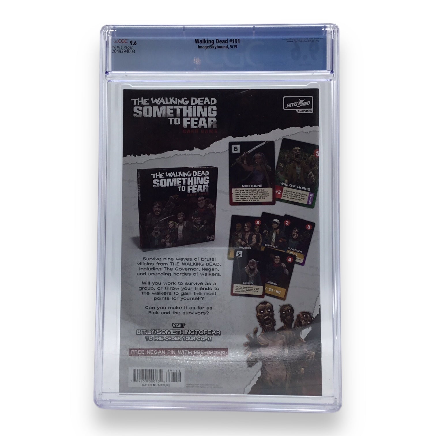 Walking Dead #191 Graded CGC 9.6 - Image Comics 2019