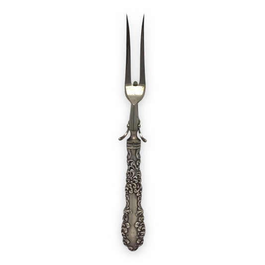 Wallace Silversmiths Waverly Silverplate Fork 10.5" Vintage 1890