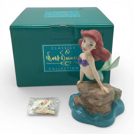 Walt Disney Classics Seaside Serenade Ariel from The Little Mermaid w/ COA