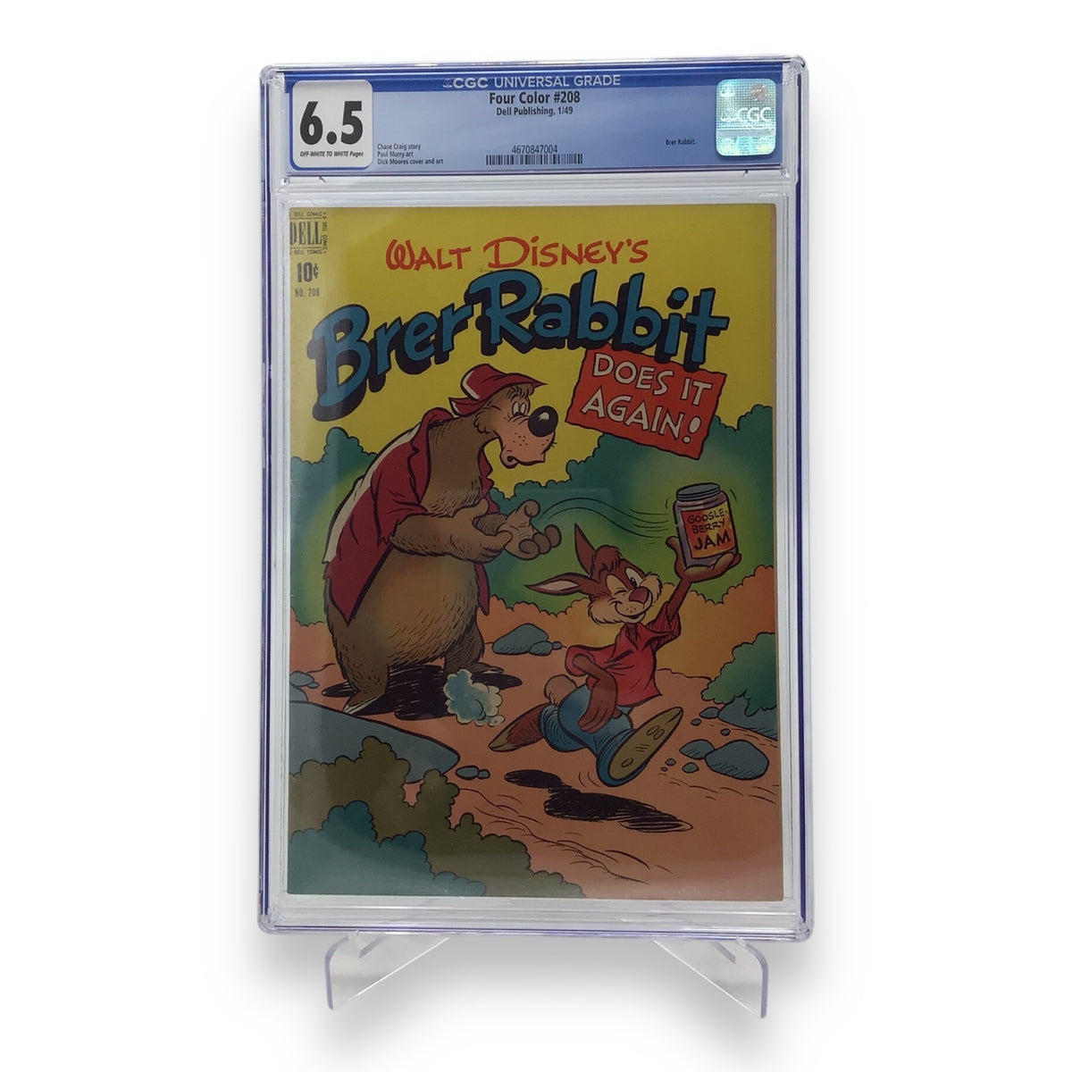 Brer Rabbit Again Walt Disney's Brer Rabbit Does It Again #208 - CGC Graded – Collectors ...