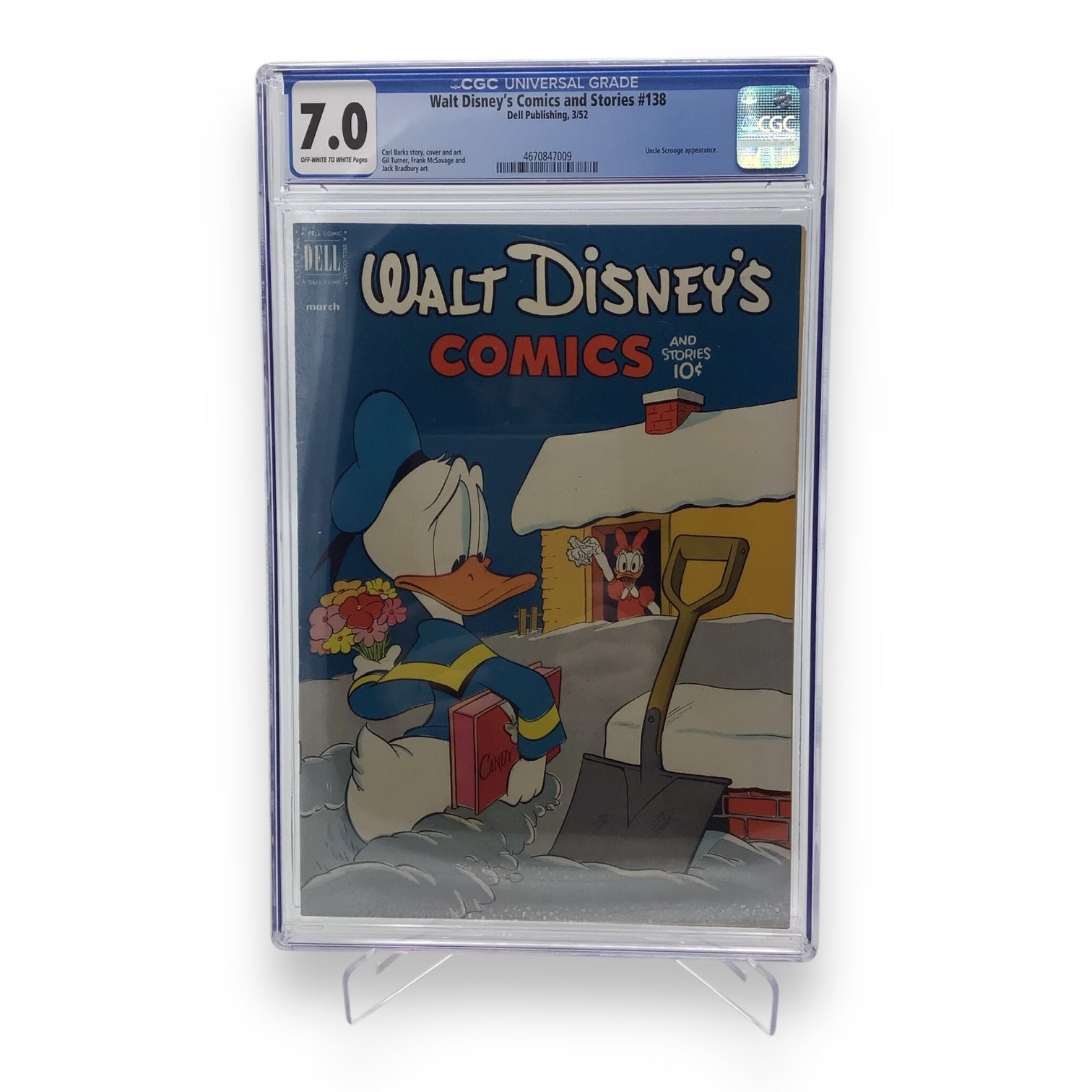 Walt Disney's Comics and Stories #138 - CGC Graded 7.0